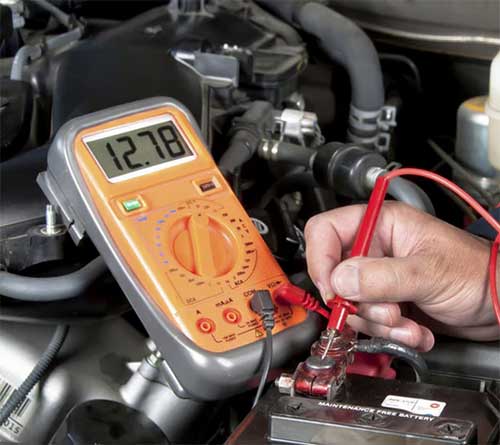 بررسی سلامت باطری بعد از نصب در محل درسنندج